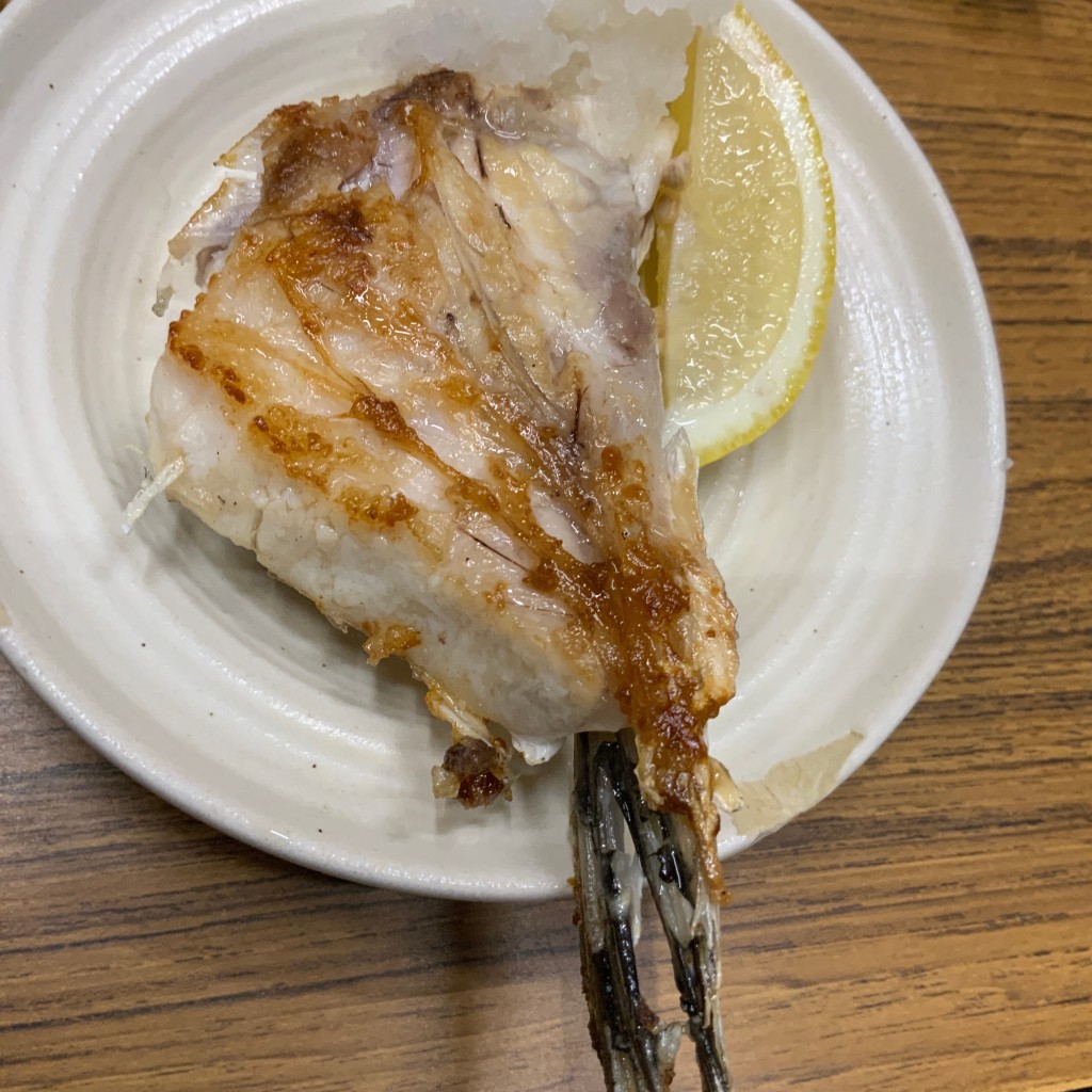 ユーザーが投稿した焼き魚の写真 - 実際訪問したユーザーが直接撮影して投稿した中野居酒屋笑い上戸の写真