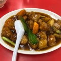 酢豚 - 実際訪問したユーザーが直接撮影して投稿した中央中華料理珉珉の写真のメニュー情報