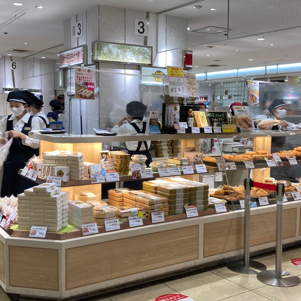 実際訪問したユーザーが直接撮影して投稿した西新宿とんかつとんかつ まい泉 新宿小田急店の写真