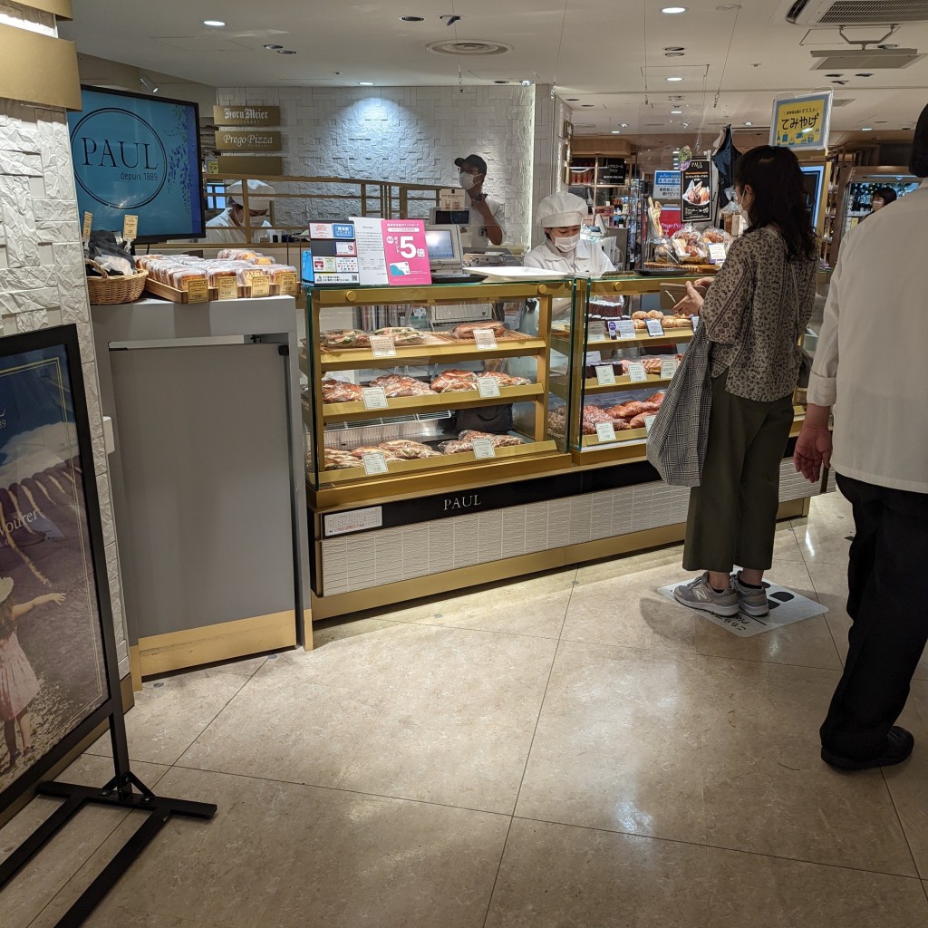 実際訪問したユーザーが直接撮影して投稿した梅田デザート / ベーカリーPAUL 阪神百貨店の写真