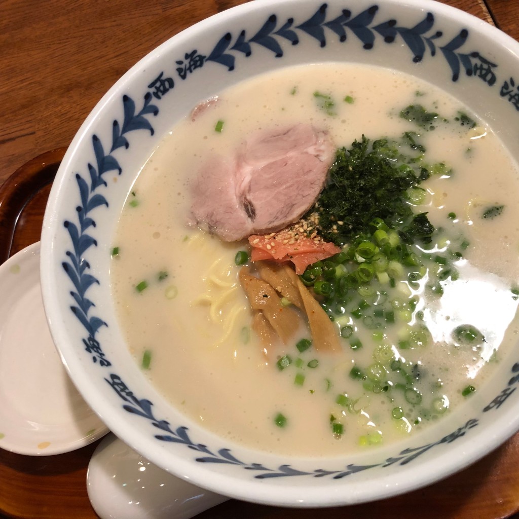 Bluemoonさんが投稿したみなみ野ラーメン専門店のお店らーめん 西海 八王子みなみ野店の写真