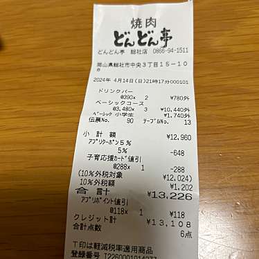 どんどん亭 総社店のundefinedに実際訪問訪問したユーザーunknownさんが新しく投稿した新着口コミの写真