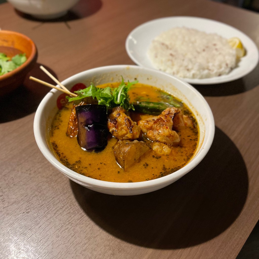 harahettaさんが投稿した南四条西カレーのお店札幌スープカレー すあげプラス 本店/サッポロスープカレー スアゲプラス ホンテンの写真