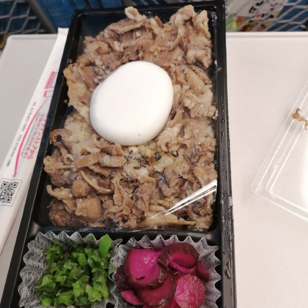 ユーザーが投稿したあぶり牛とろ玉丼の写真 - 実際訪問したユーザーが直接撮影して投稿した西中島お弁当旅弁当 新大阪の写真