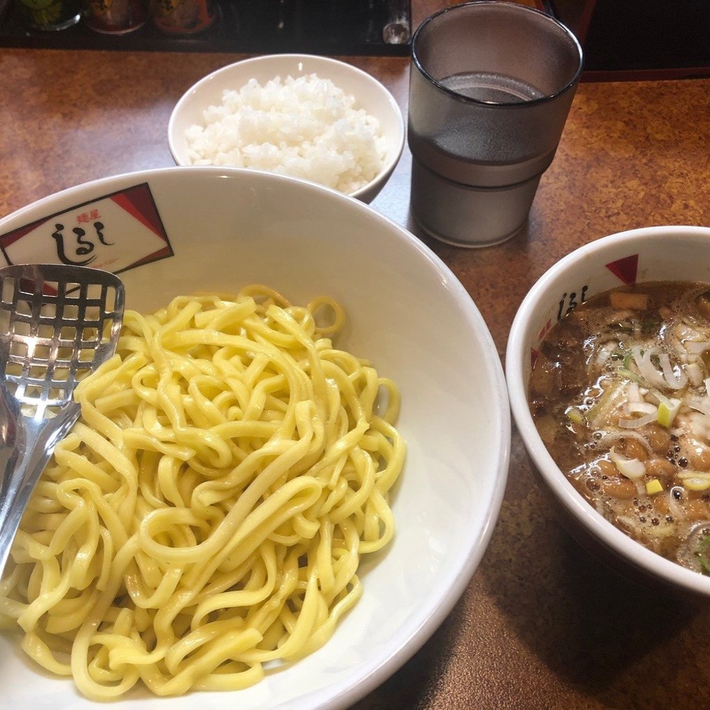 ユーザーが投稿した納豆つけ麺の写真 - 実際訪問したユーザーが直接撮影して投稿した沖田町ラーメン / つけ麺麺屋 しるしの写真