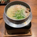 白湯ラーメン - 実際訪問したユーザーが直接撮影して投稿した藤阪南町串揚げ / 串かつ串虎 枚方店の写真のメニュー情報