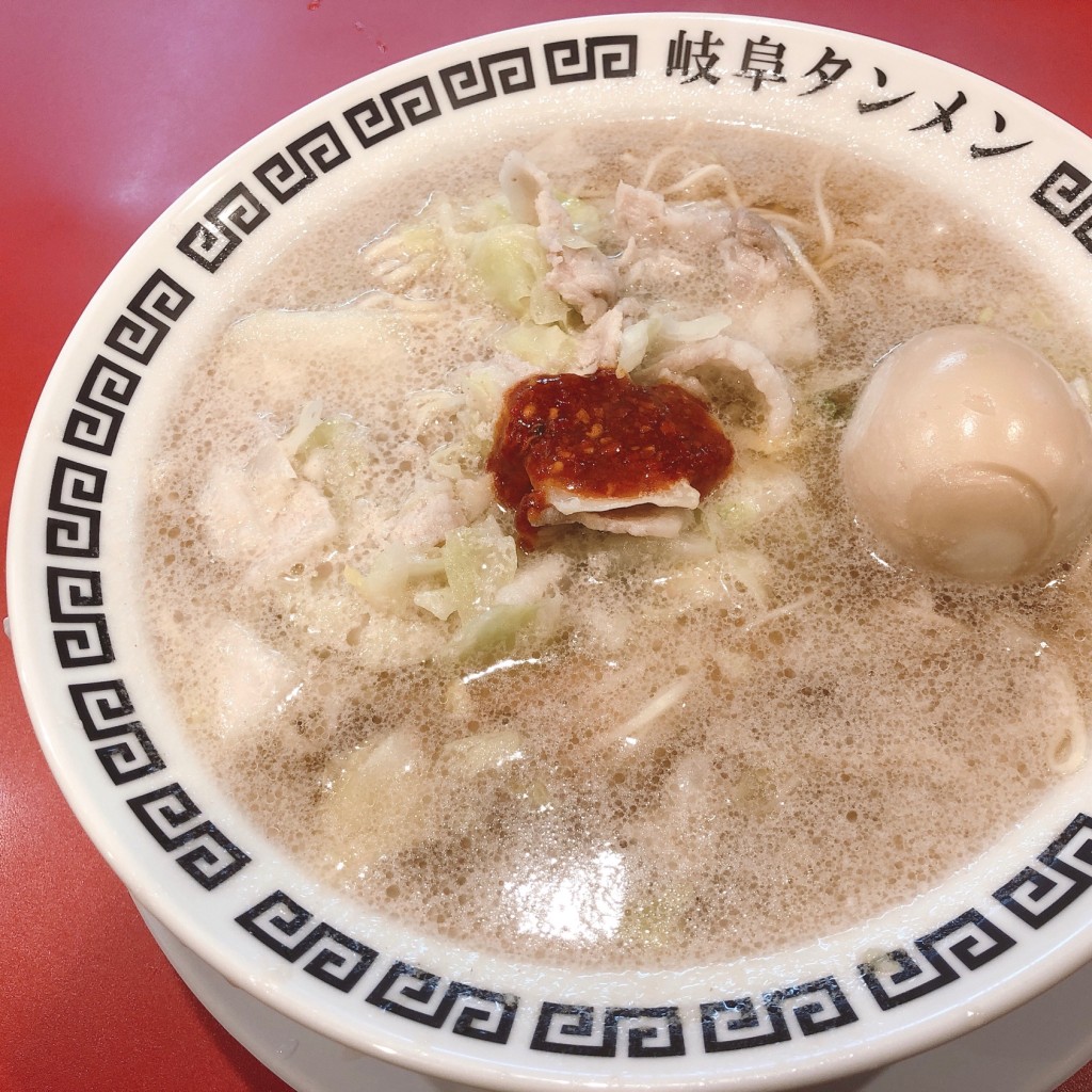 himikya_nさんが投稿した大我麻町ラーメン専門店のお店岐阜タンメン 名古屋北店/トクベツギフタンメンの写真