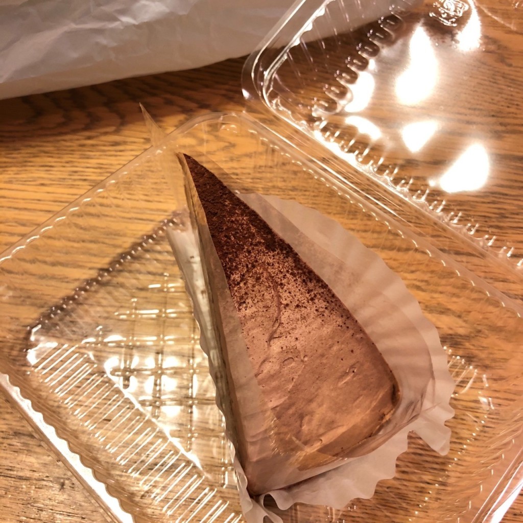 ユーザーが投稿したチョコケーキの写真 - 実際訪問したユーザーが直接撮影して投稿した上志段味回転寿司くら寿司 名古屋志段味店の写真