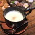 カフェラテ - 実際訪問したユーザーが直接撮影して投稿した信楽町牧カフェGallery & Cafe ENSOUの写真のメニュー情報