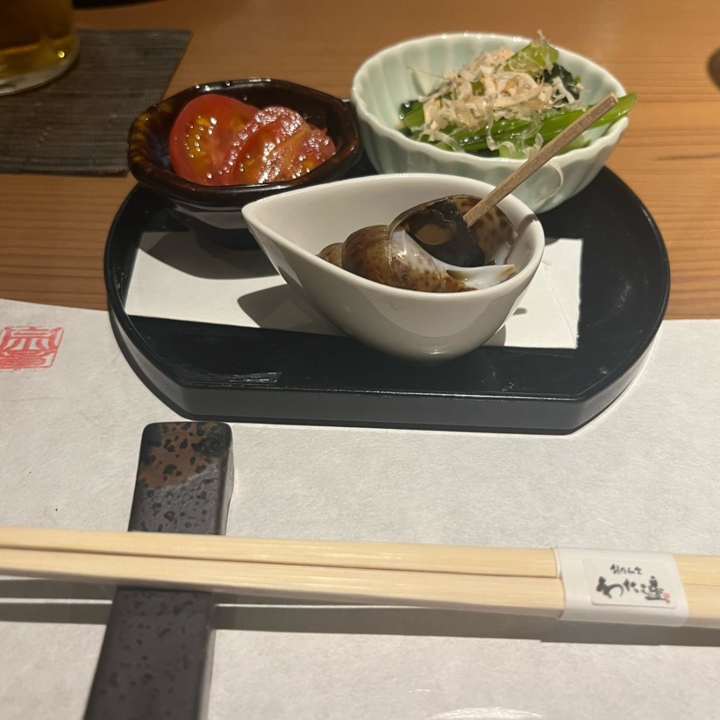 実際訪問したユーザーが直接撮影して投稿した中山手通和食 / 日本料理創作和食 わた邊の写真