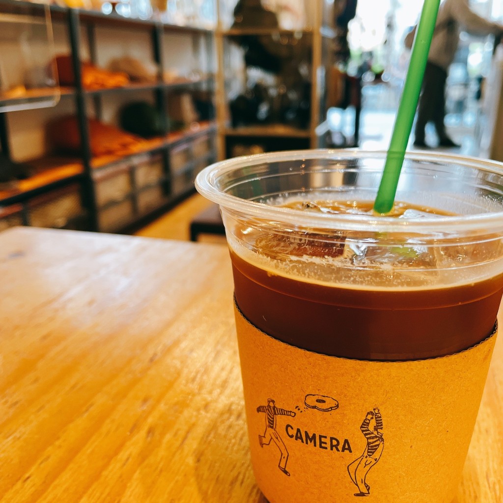 ユーザーが投稿したCoffee(iced)アイスアメリカーノの写真 - 実際訪問したユーザーが直接撮影して投稿した蔵前カフェCAMERAの写真