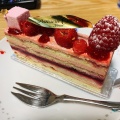 実際訪問したユーザーが直接撮影して投稿した新宿ケーキパティスリー カメリア 銀座 新宿伊勢丹店の写真