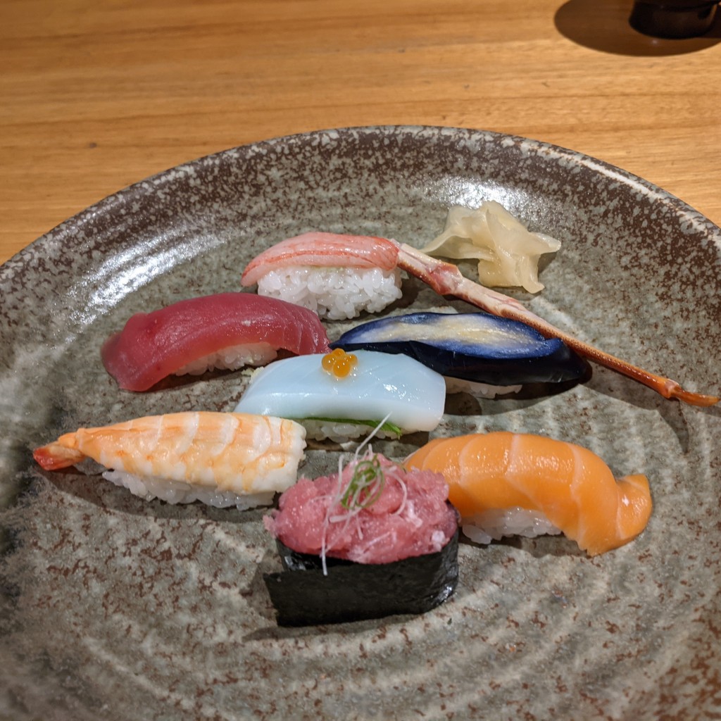 ユーザーが投稿した低カロリー寿司膳の写真 - 実際訪問したユーザーが直接撮影して投稿した宮下町寿司松寿しの写真