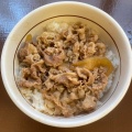 牛丼ミニ - 実際訪問したユーザーが直接撮影して投稿した難波牛丼すき家 なんば楽座店の写真のメニュー情報