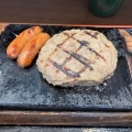 ハンバーグ - 実際訪問したユーザーが直接撮影して投稿した鵜沼東町ステーキ感動の肉と米 鵜沼店の写真のメニュー情報