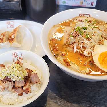 実際訪問したユーザーが直接撮影して投稿した日本橋ラーメン専門店喜多方ラーメン坂内 なんば日本橋店の写真