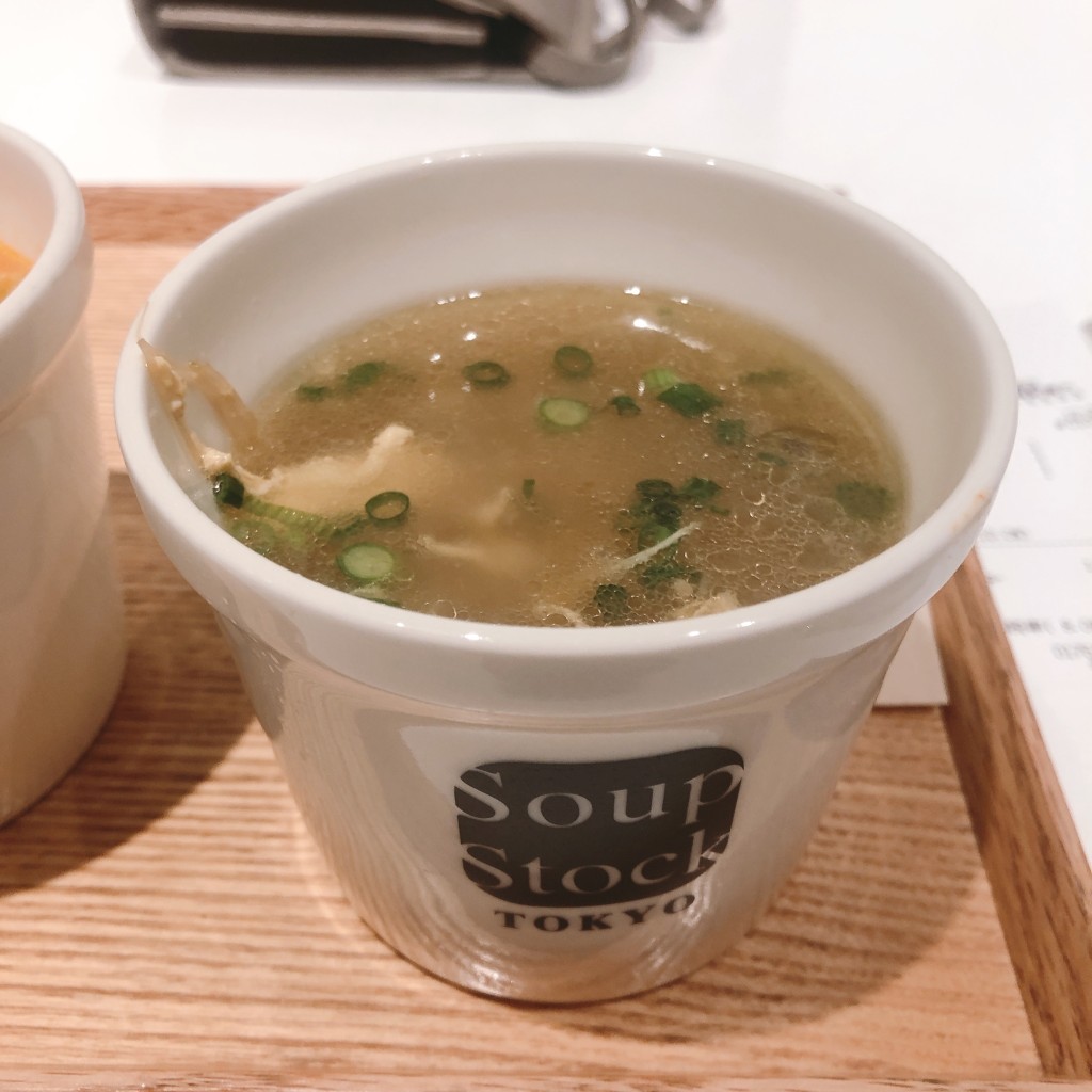 ユーザーが投稿した韓国風雑煮の写真 - 実際訪問したユーザーが直接撮影して投稿した北青山洋食スープストックトーキョーカフェ Echika表参道店の写真