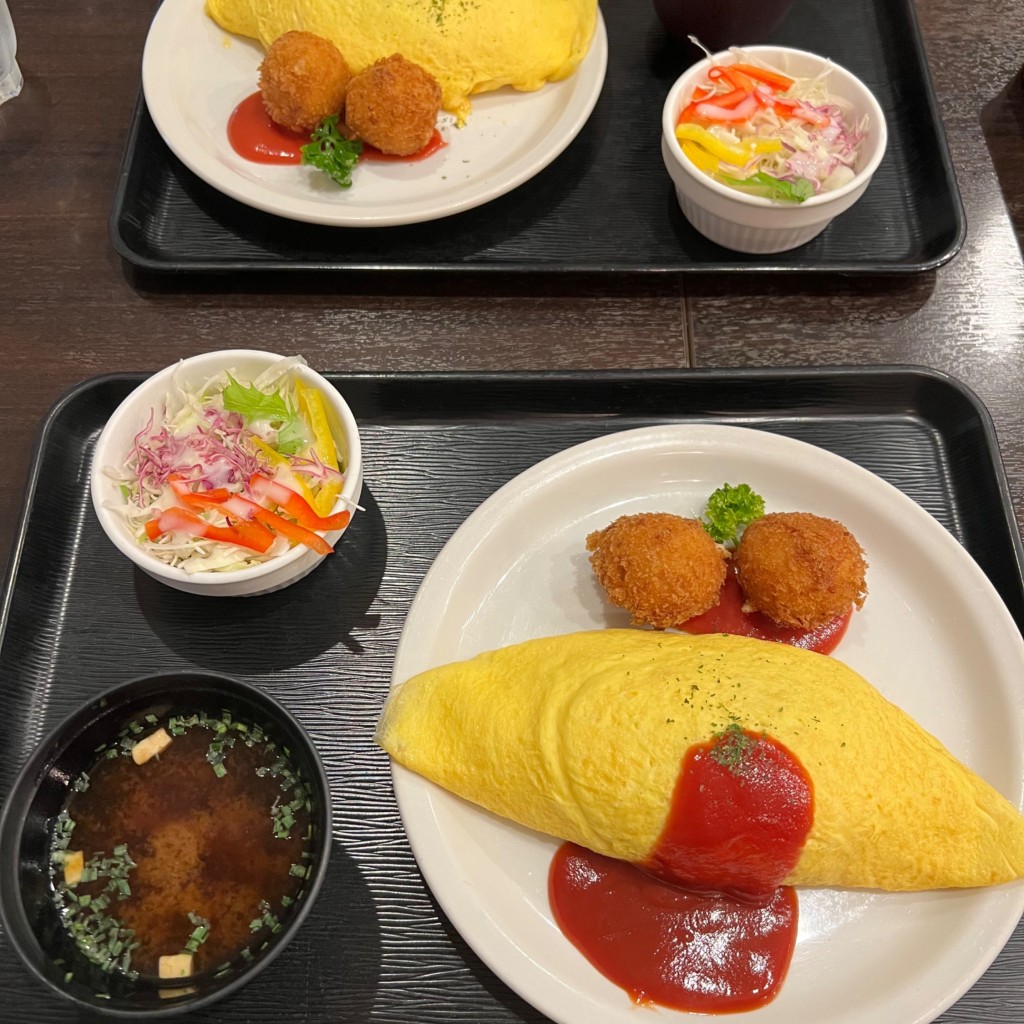 ユーザーが投稿したオムコロの写真 - 実際訪問したユーザーが直接撮影して投稿した名駅洋食洋食家ロンシャン JR名古屋駅店の写真