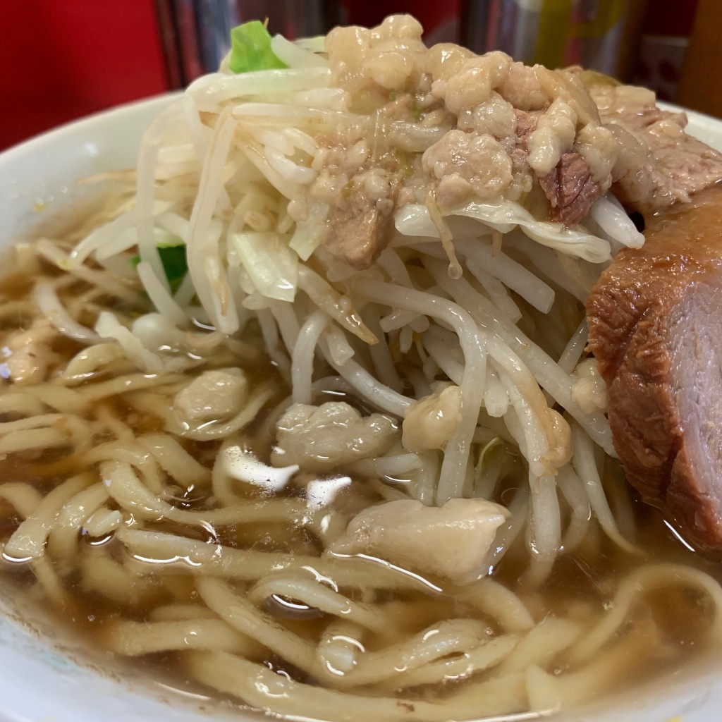 ねこぐりらさんが投稿した上野毛ラーメン / つけ麺のお店ラーメン二郎 上野毛店/ラーメンジロウ カミノゲテンの写真