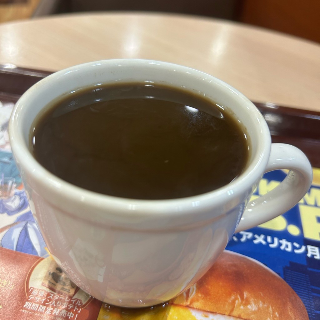 ユーザーが投稿した強焙煎ほうじ茶の写真 - 実際訪問したユーザーが直接撮影して投稿した脇田町ハンバーガーファーストキッチン 川越アトレの写真