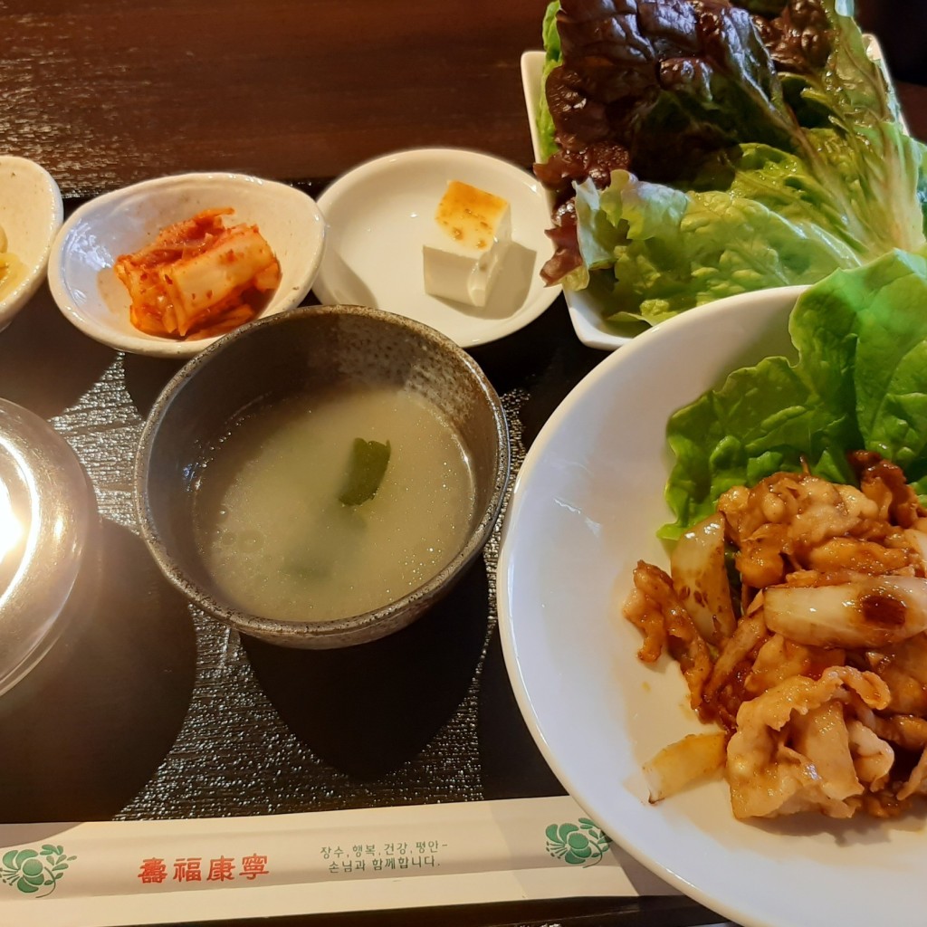 ユーザーが投稿したランチの写真 - 実際訪問したユーザーが直接撮影して投稿した小橋町韓国料理美韓の写真