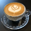 カフェラテ - 実際訪問したユーザーが直接撮影して投稿した粕壁カフェAWESOME COFFEE STANDの写真のメニュー情報