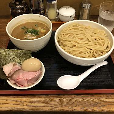 Yasuさんが投稿した東和泉つけ麺専門店のお店自家製麺 つけそば 九六/ジカセイメン ツケソバ クロの写真