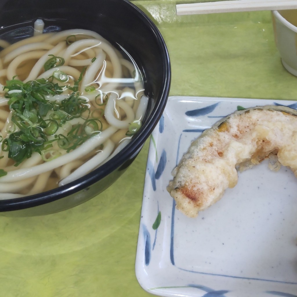 ユーザーが投稿したかけうどんの写真 - 実際訪問したユーザーが直接撮影して投稿した香西本町うどんあかね製麺の写真