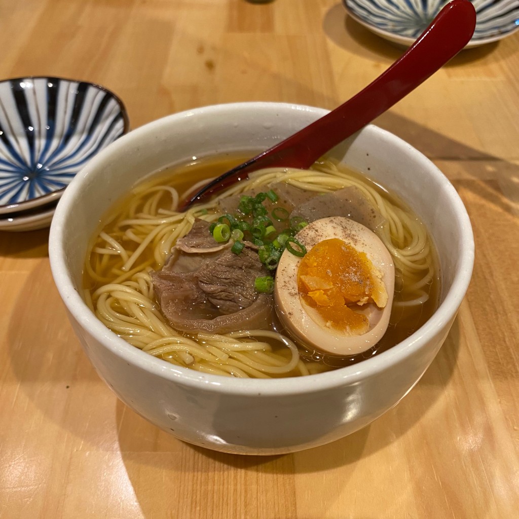 ユーザーが投稿したおでんラーメンの写真 - 実際訪問したユーザーが直接撮影して投稿した片町おでんちくわの写真