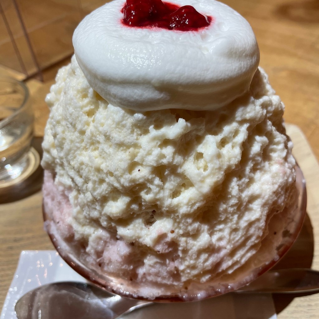 ユーザーが投稿したカシューベリーの写真 - 実際訪問したユーザーが直接撮影して投稿した餅飯殿町かき氷Kakigori ほうせき箱の写真