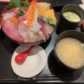 海鮮丼 - 実際訪問したユーザーが直接撮影して投稿した芝寿司寿司 魚がし日本一 三田店の写真のメニュー情報