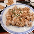 油淋鶏定食 - 実際訪問したユーザーが直接撮影して投稿した神田駿河台広東料理嘉賓 御茶ノ水店の写真のメニュー情報