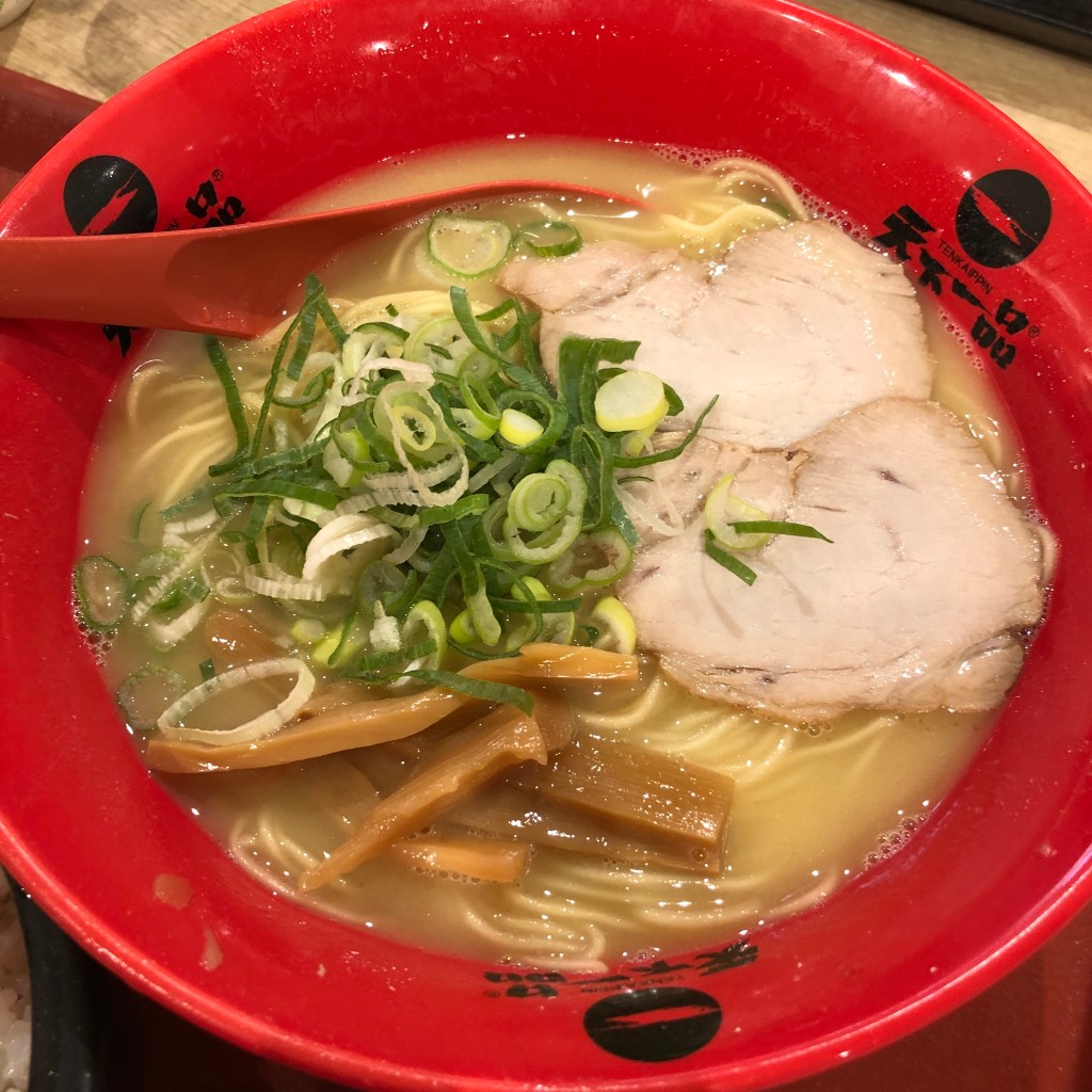 ユーザーが投稿したラーメン(屋台の味)の写真 - 実際訪問したユーザーが直接撮影して投稿した新浜町ラーメン専門店天下一品 イオンモール草津店の写真