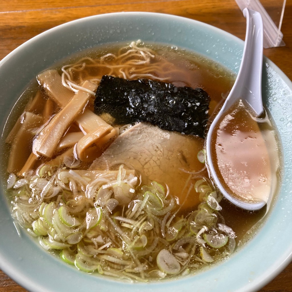 ユーザーが投稿したラーメン醤油の写真 - 実際訪問したユーザーが直接撮影して投稿した山の神ラーメン専門店元祖満州にらラーメン さかえや本店の写真