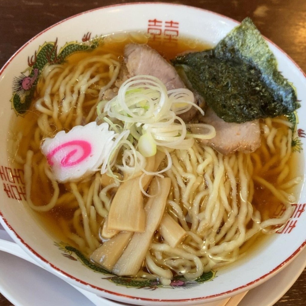 ユーザーが投稿した定番醤油ラーメンの写真 - 実際訪問したユーザーが直接撮影して投稿した萱田町ラーメン / つけ麺中華そば 金ちゃんの写真