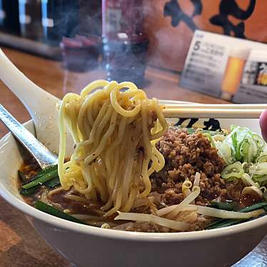 実際訪問したユーザーが直接撮影して投稿した桶狭間清水山ラーメン / つけ麺味噌ラーメン 力丸の写真