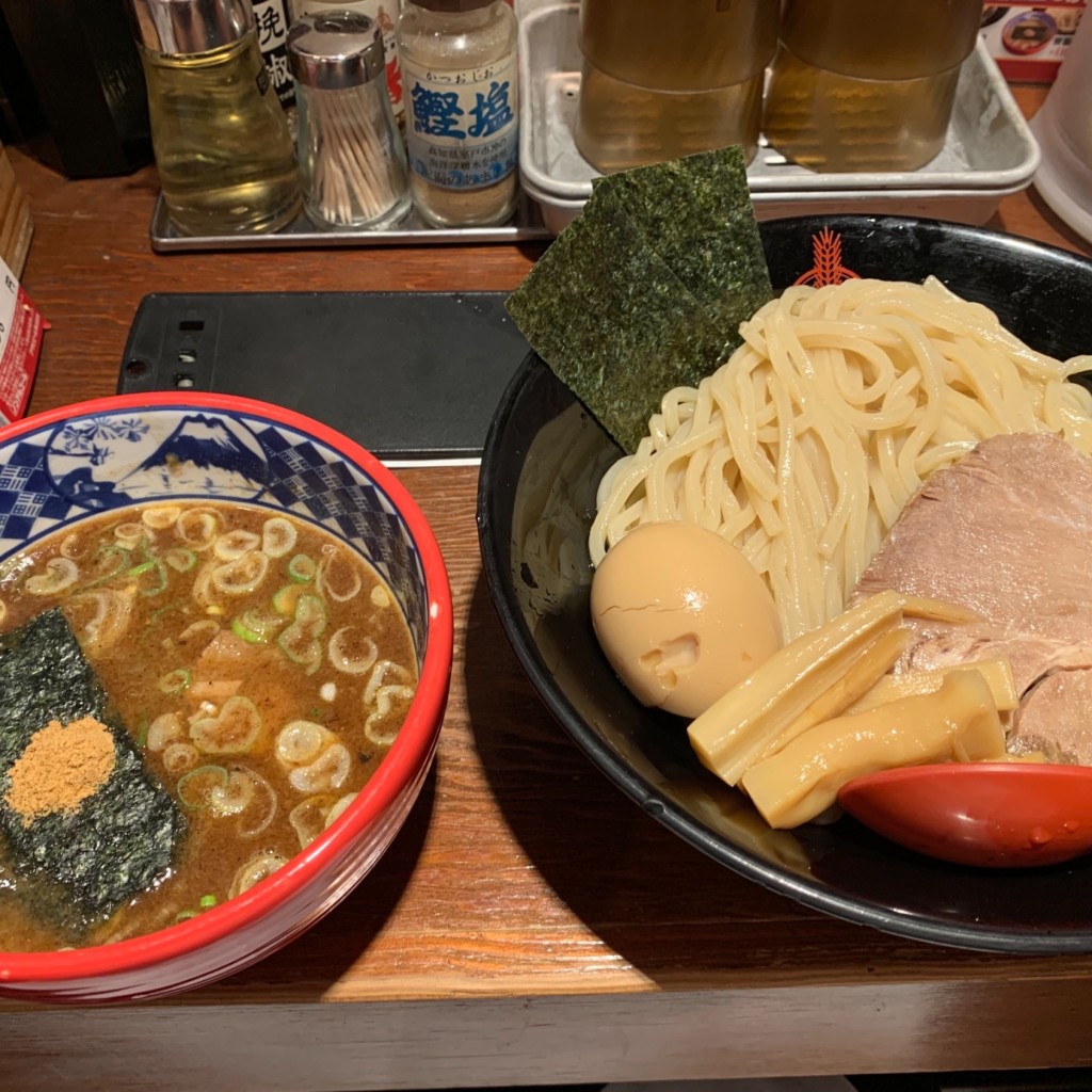 ユーザーが投稿したLunchつけ麺の写真 - 実際訪問したユーザーが直接撮影して投稿した道玄坂つけ麺専門店三田製麺所 渋谷道玄坂店の写真