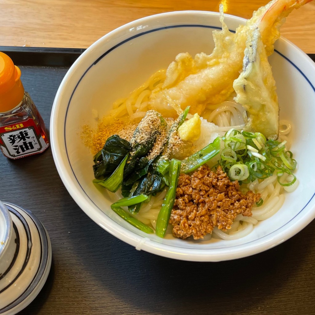 ユーザーが投稿したワッチュー細麺うどんの写真 - 実際訪問したユーザーが直接撮影して投稿した八江町うどんウエスト 南大牟田店の写真