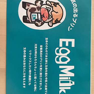 たけささんが投稿した井口堂プリンのお店元気の出るプリン Egg Milk/ゲンキノデルプリン エッグミルの写真