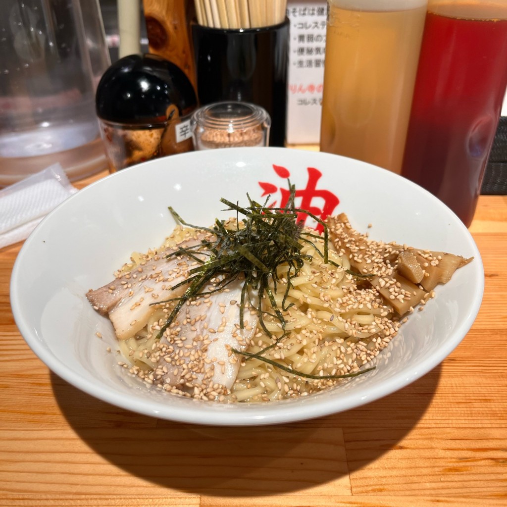 FUJI山のグルメ記録帳さんが投稿した難波中ラーメン専門店のお店きりん寺  なんば駅前店/アブラソバキリンジナンバエキマエテンの写真