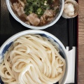 肉つけうどん - 実際訪問したユーザーが直接撮影して投稿した本町うどんまるかつの写真のメニュー情報