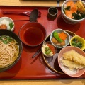 膳  サーモンいくら丼 - 実際訪問したユーザーが直接撮影して投稿した中島うどん信州そば 信濃路 岩出バイパス店の写真のメニュー情報