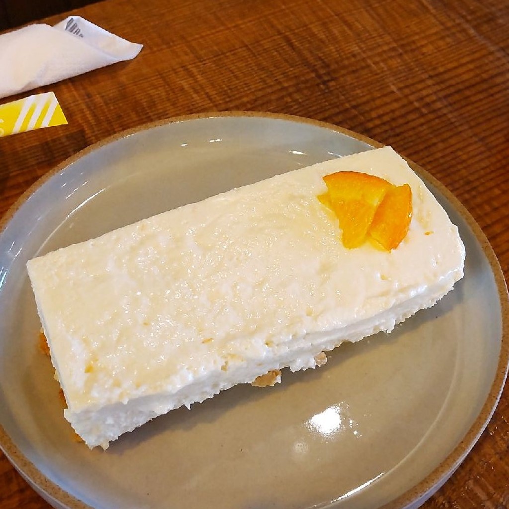 ユーザーが投稿したCheese Cakeの写真 - 実際訪問したユーザーが直接撮影して投稿した滝山コーヒー専門店Tokyo Coffee Roastery Cafe 東京コーヒー ロースタリー カフェの写真