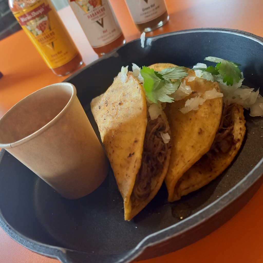 ユーザーが投稿したBIRRIA(BEEF)の写真 - 実際訪問したユーザーが直接撮影して投稿した美浜メキシコ料理タコスカフェ タコロコの写真