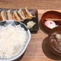 肉汁焼餃子定食 - 実際訪問したユーザーが直接撮影して投稿した中里餃子肉汁餃子のダンダダン 駒込店の写真のメニュー情報