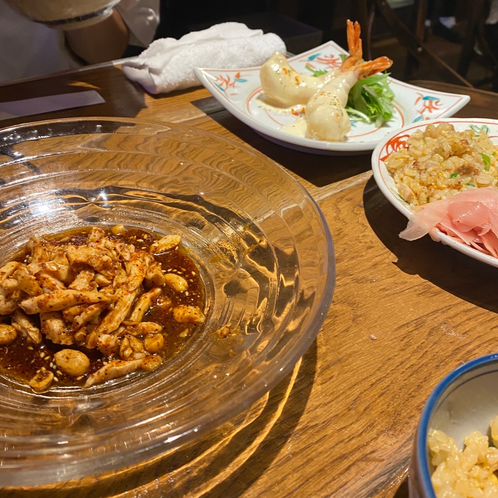 ユーザーが投稿したよだれ鶏 (口水鶏)の写真 - 実際訪問したユーザーが直接撮影して投稿した名駅中華料理FAROの写真