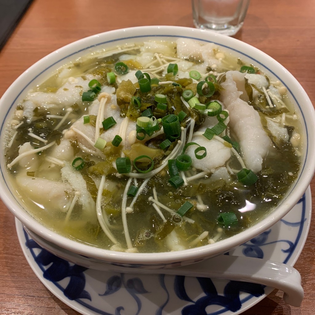 ユーザーが投稿した酸菜魚の写真 - 実際訪問したユーザーが直接撮影して投稿した栄四川料理陳麻婆豆腐 名古屋三越ラシック店の写真