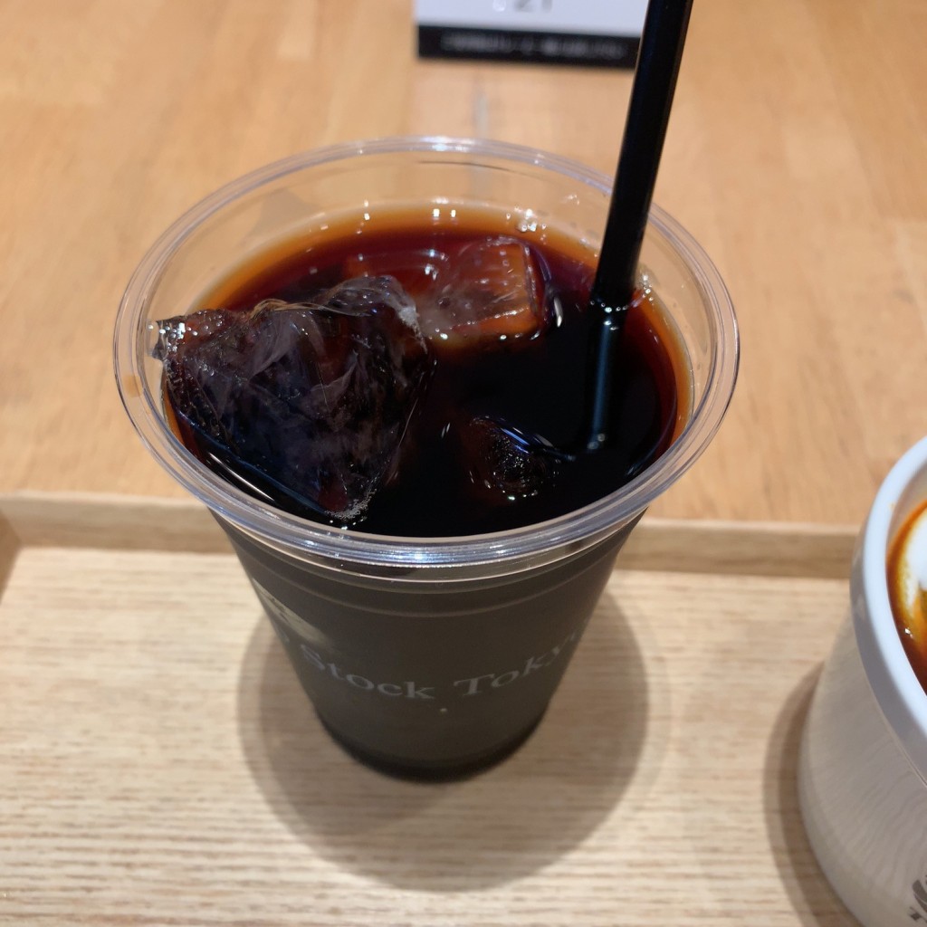ユーザーが投稿した(セット)アイスコーヒーの写真 - 実際訪問したユーザーが直接撮影して投稿した堀川町洋食スープストックトーキョー ラゾーナ川崎店の写真