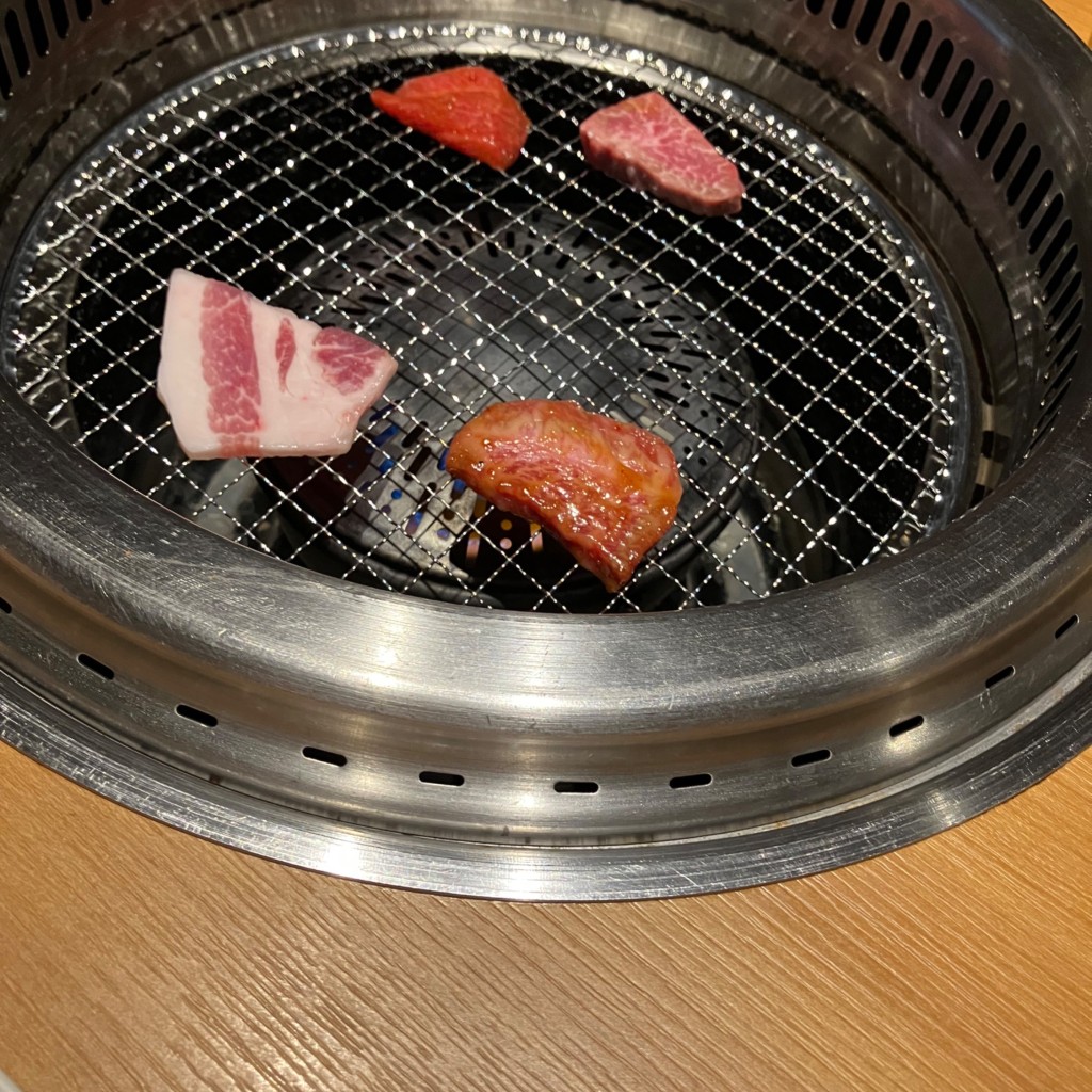 ユーザーが投稿した焼肉ランチの写真 - 実際訪問したユーザーが直接撮影して投稿した新地町しゃぶしゃぶ長崎和牛焼肉 ぴゅあの写真