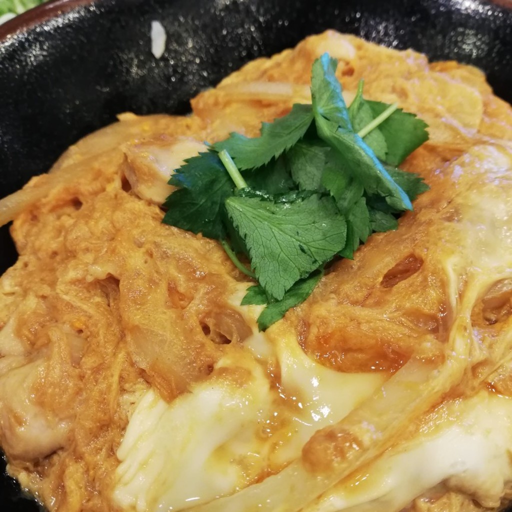 ユーザーが投稿した鶏親子丼の写真 - 実際訪問したユーザーが直接撮影して投稿した西新宿うどん丸亀製麺 東京オペラシティ店の写真